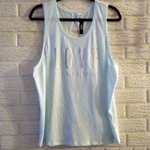 Victoria Women's Top Active Racerback Bling size L
